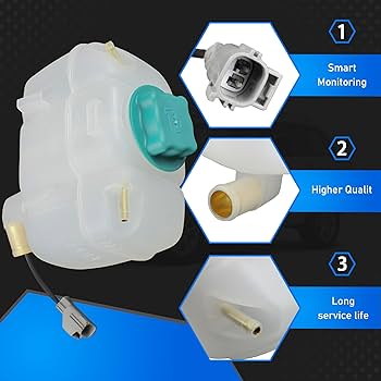 Amazon.com: YzusGomumu Engine Radiator Coolant Overflow Reservoir