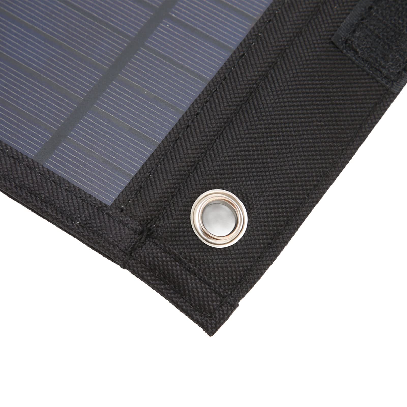 Chargeur Solaire Pliant Imperméable Portable 25W Chargeur Solaire Pliant Véhicule électrique Téléphone Mobile USB Charger Solaire pour la Randonnée en Camping