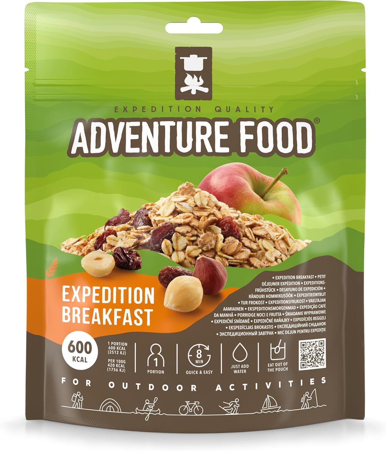 Adventure Food - Breakfast - Freeze-Dried Meals - Expedition Quality