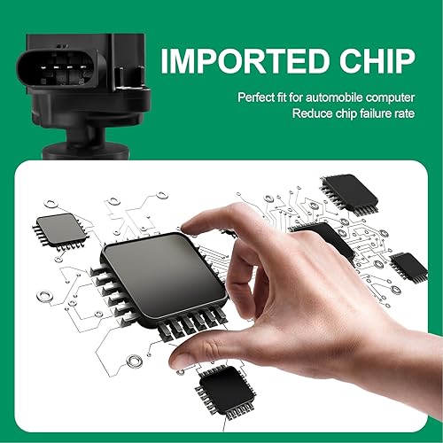 Miniatura 6 de TXROMTZ Juego de 6 bobinas de encendido UF535 y bujía platino 95983 compatible con Mercedes-Benz C230 C350 E350 CL550 CLK GLK SLK ClK SLK Clase V6