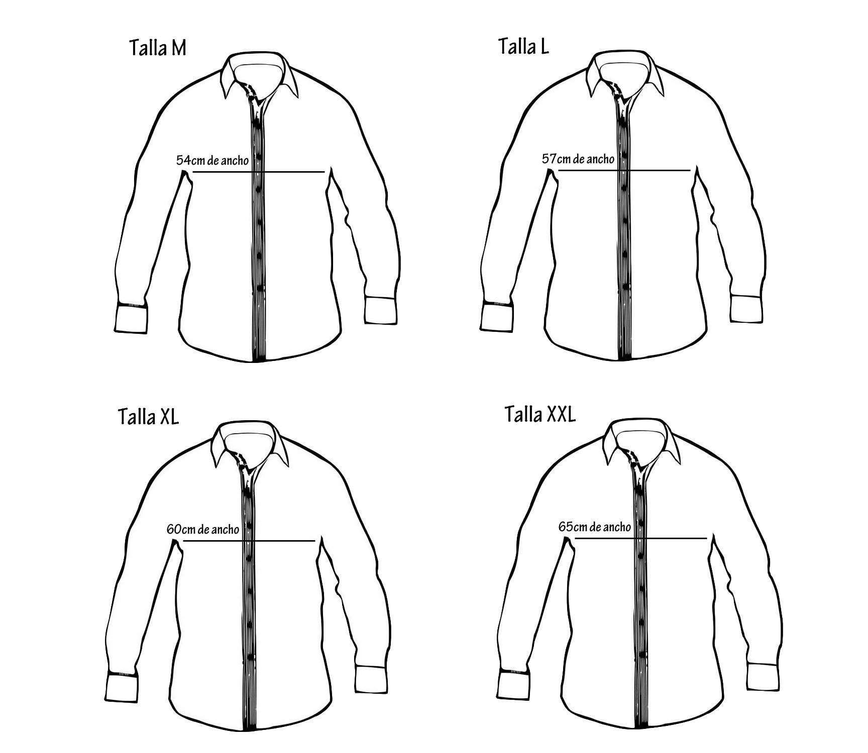 C&M Camisa con Bandera de España Hombre Blanca con Marino. Diseño Exclusivo y fabricación Nacional