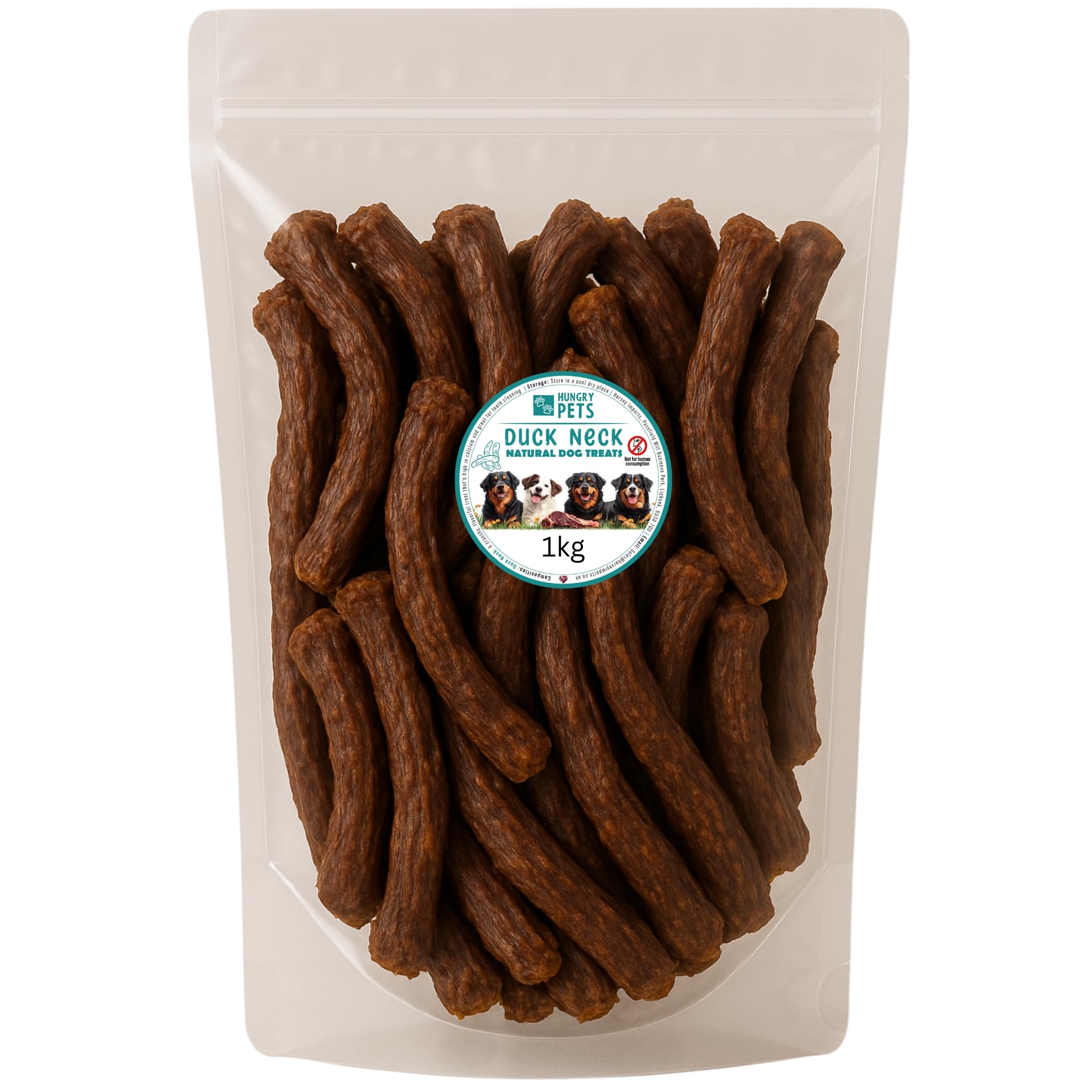 Duck Necks, Natural Dog Treat (1kg)