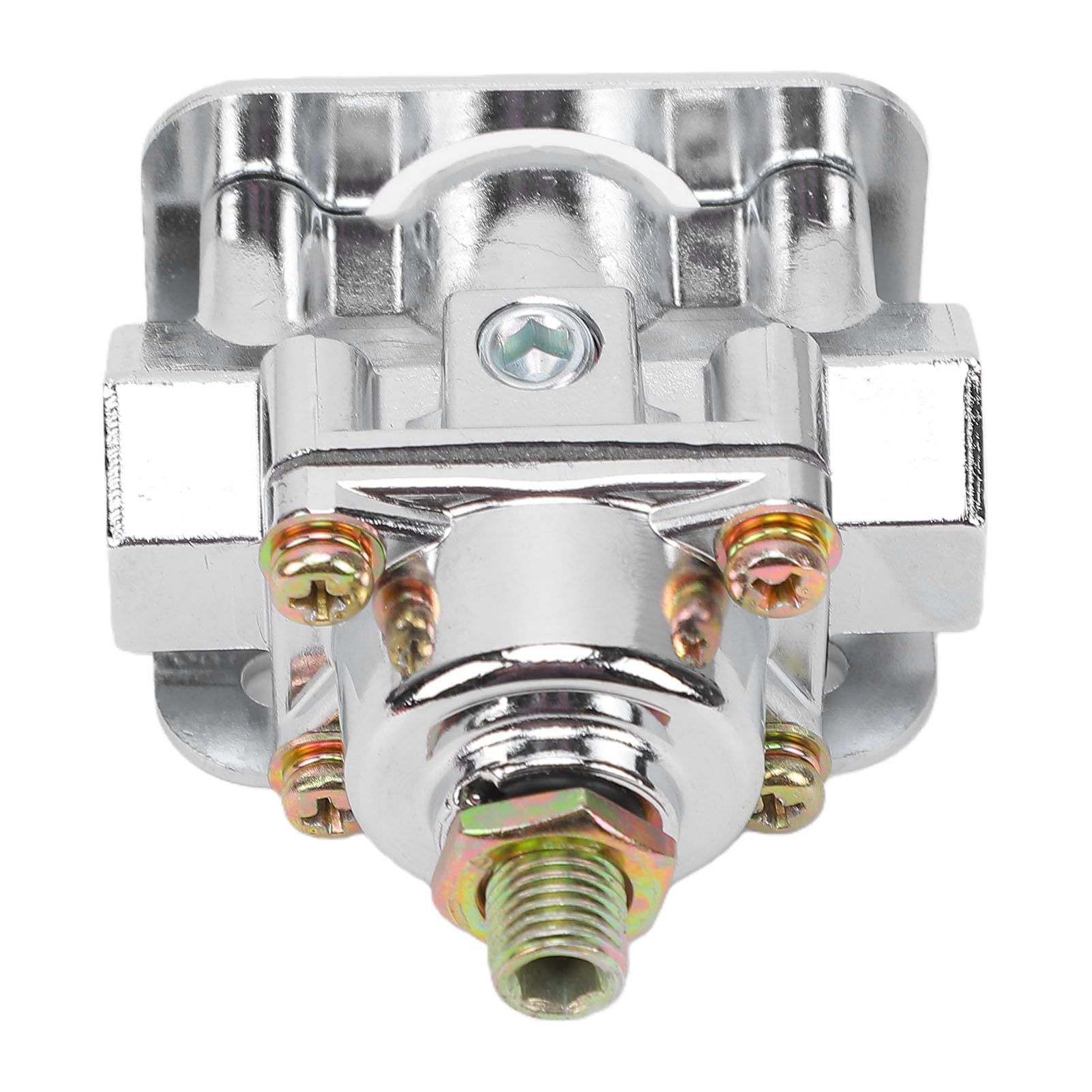 SIXRUN Regulowany Regulator Ciśnienia Paliwa ze Wskaźnikiem 4,5-9 PSI do