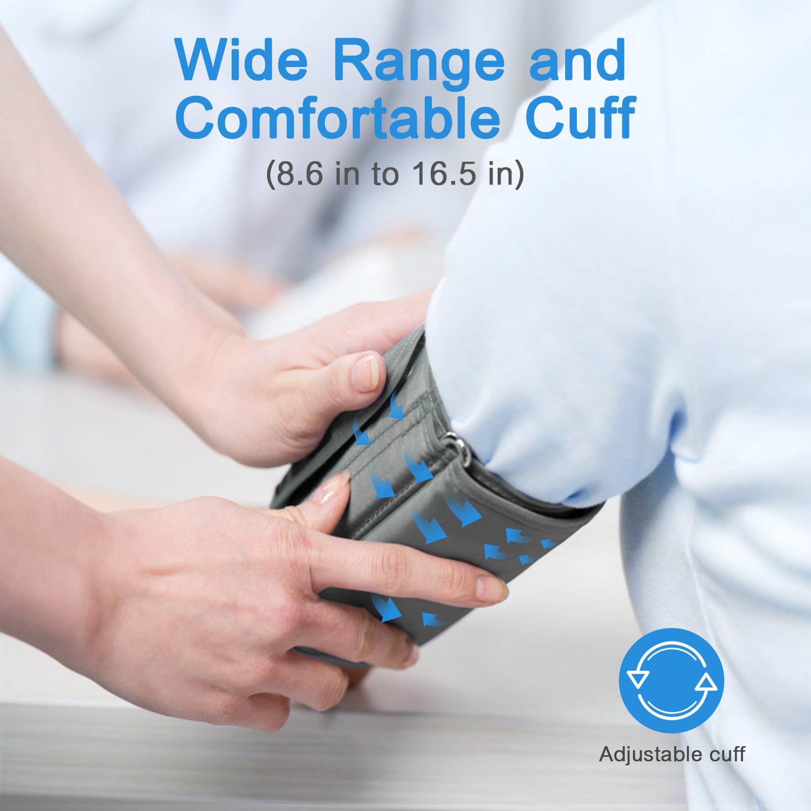 Blood Pressure Monitor Automatic Upper Arm Blood Pressure Cuffs