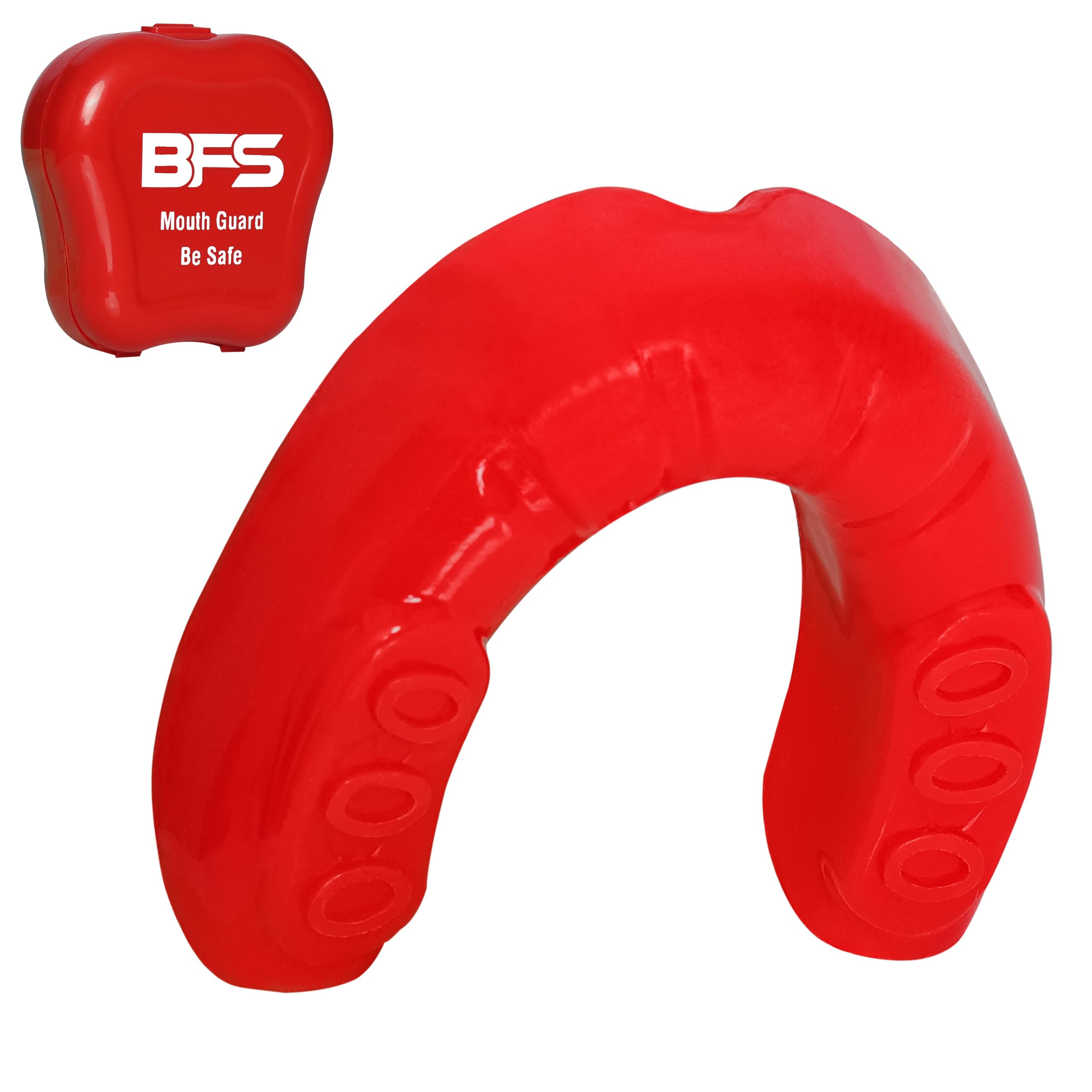 BFS IMPEX Sports Mouth Guard for Kids,Youth,Boys,Girls,Child Teen Mouthguard with Case (BPA Free) for Boxing, Martial Arts,MMA Karate,Lacrosse,