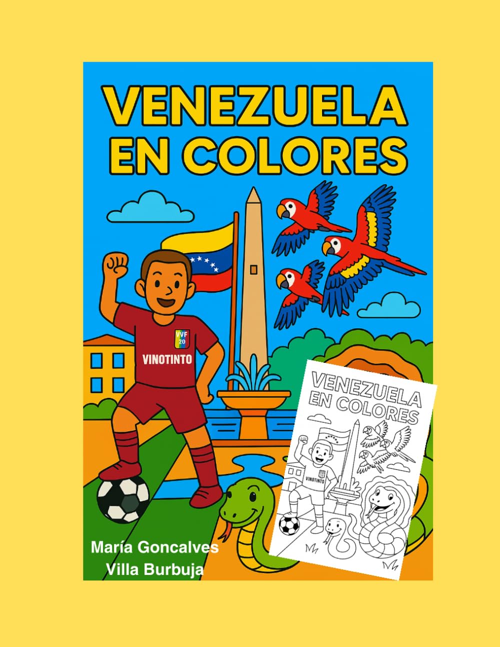 Venezuela en Colores: Libro para colorear de cultura, paisajes y tradiciones venezolanas - 50 paginas para niños ya adultos (Países en Colores)