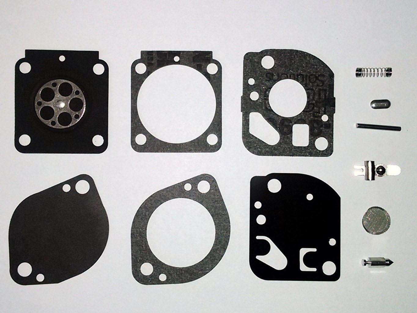 Carburetor Carb Repair Rebuild Kit REPLACES Zama RB-165 RB165 for Stihl FS90 SP90 FS100 Repairs Zama C1Q-S131, C1Q-S131A, C1Q-S131B, C1Q-S171, C1Q-S171A