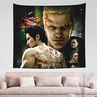 Sponsored Ad - Yakuza.Webp Popular Tapestry, Decorative Supplies, Stylish, Multifunctional, Wall Hanging, Bedroom, Indoor,...