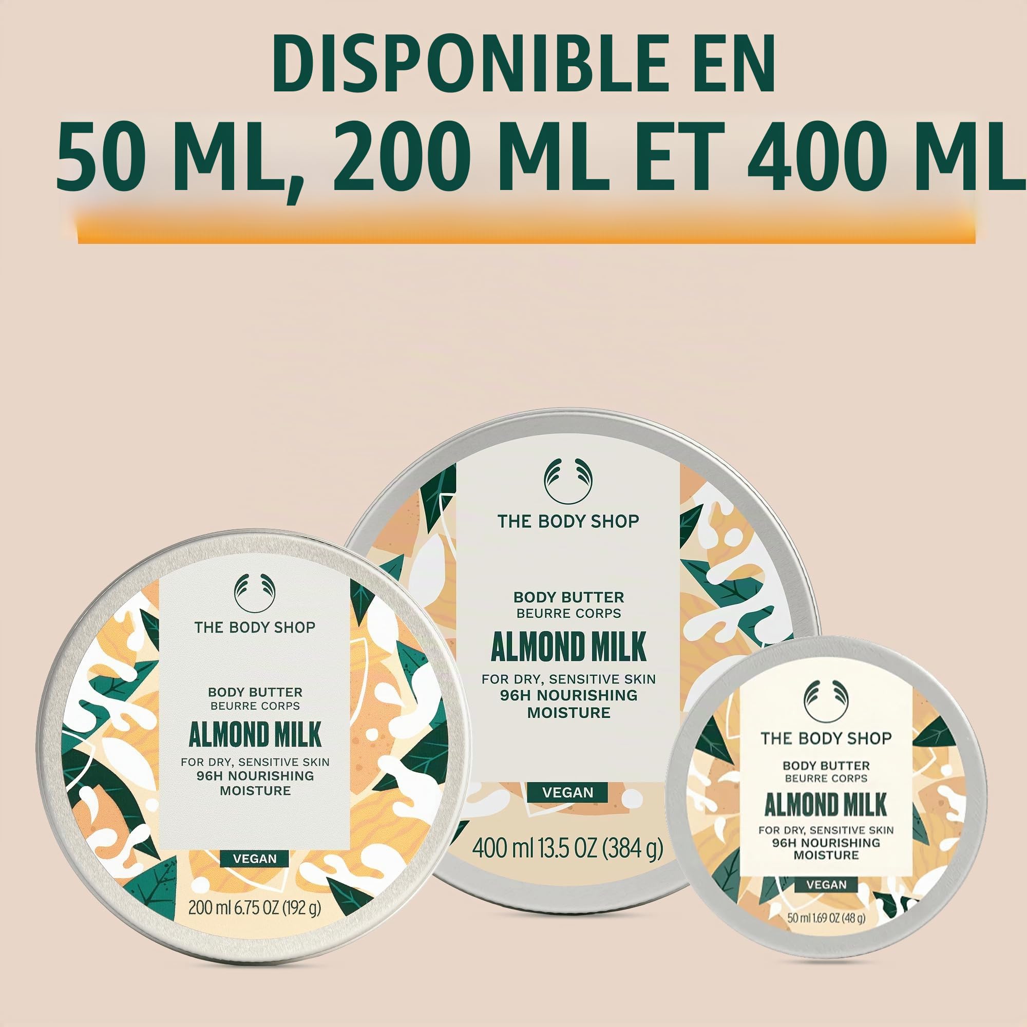 THE BODY SHOP Beurre corporel au lait d'amande 200 ml