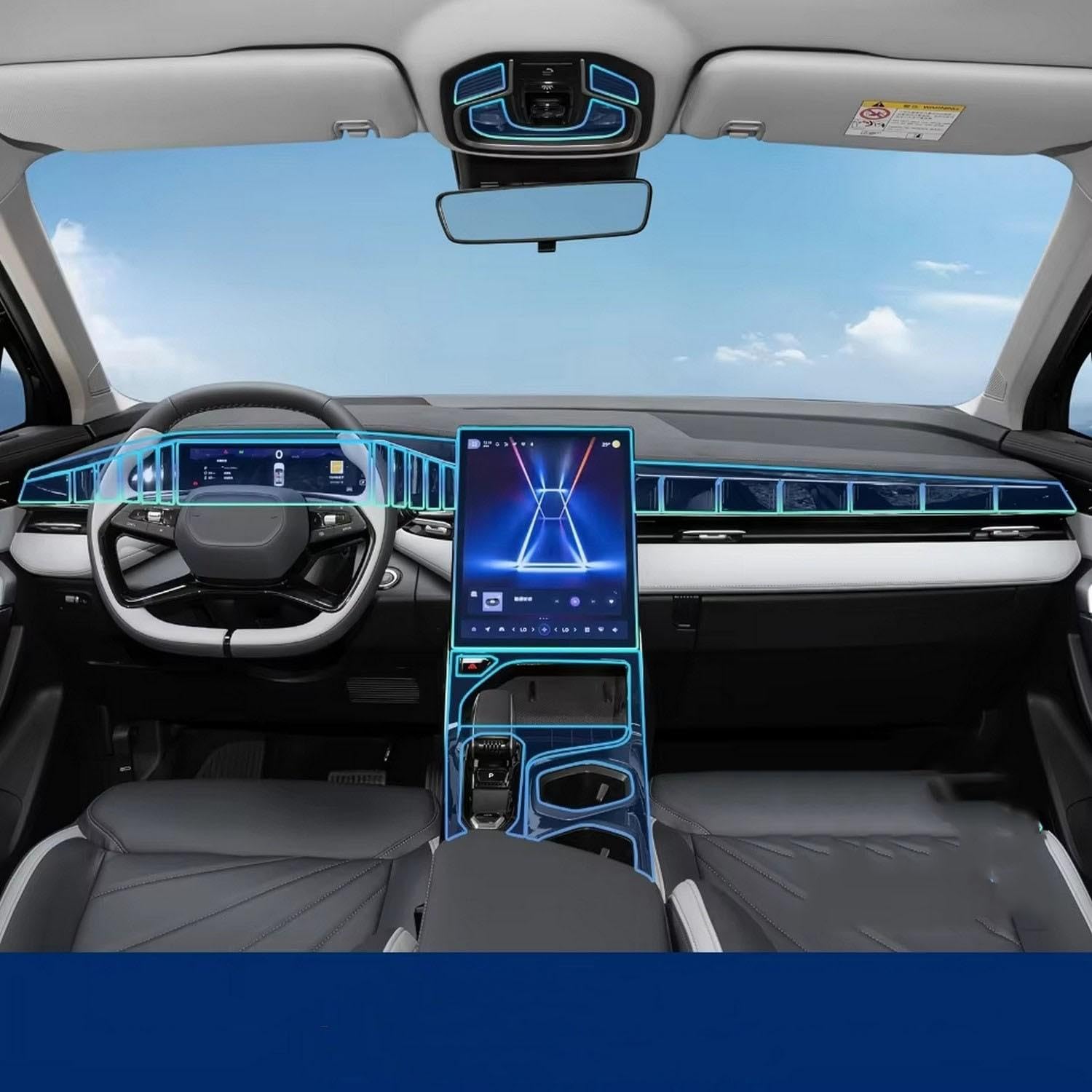 Éviter les rayures sur Geely Emgrand X7 Sport avec ce film TPU