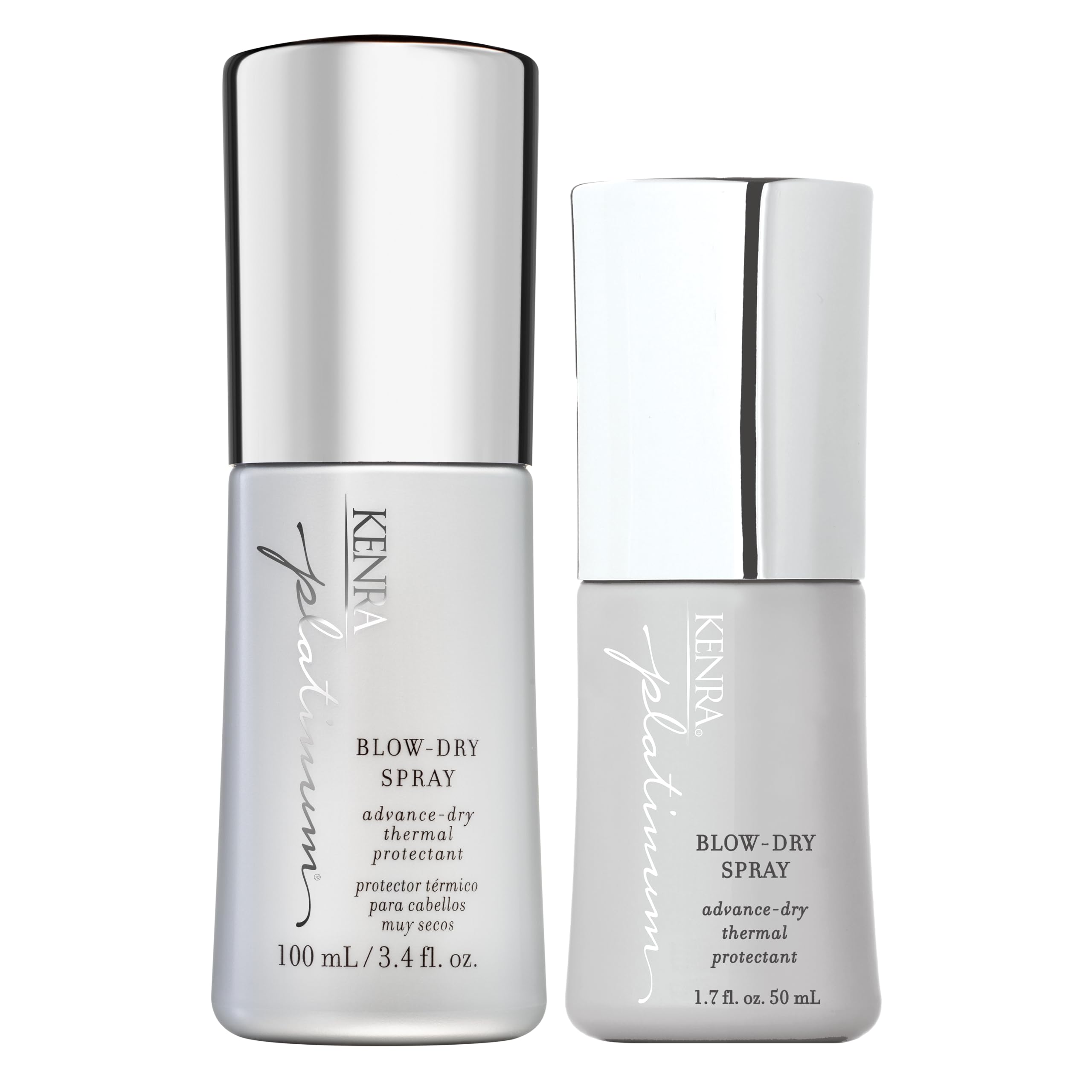 Platinum Blow-Dry Spray | Time-Saving Heat Protectant | Detangles, Smooths, and Softens | Eliminates Frizz & Resists Humidity | Medium To Coarse Hair