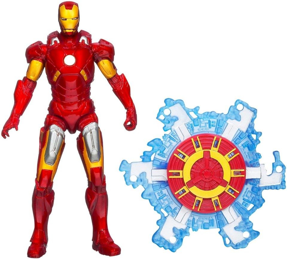 The Avengers 2012 Movie Series Iron Man Fusion Armor Mark VII 4 inch Action figure