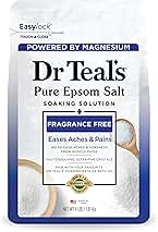 Dr Teal's Epsom Salt Magnesium Soak, Fragrance Free, 4 lbs