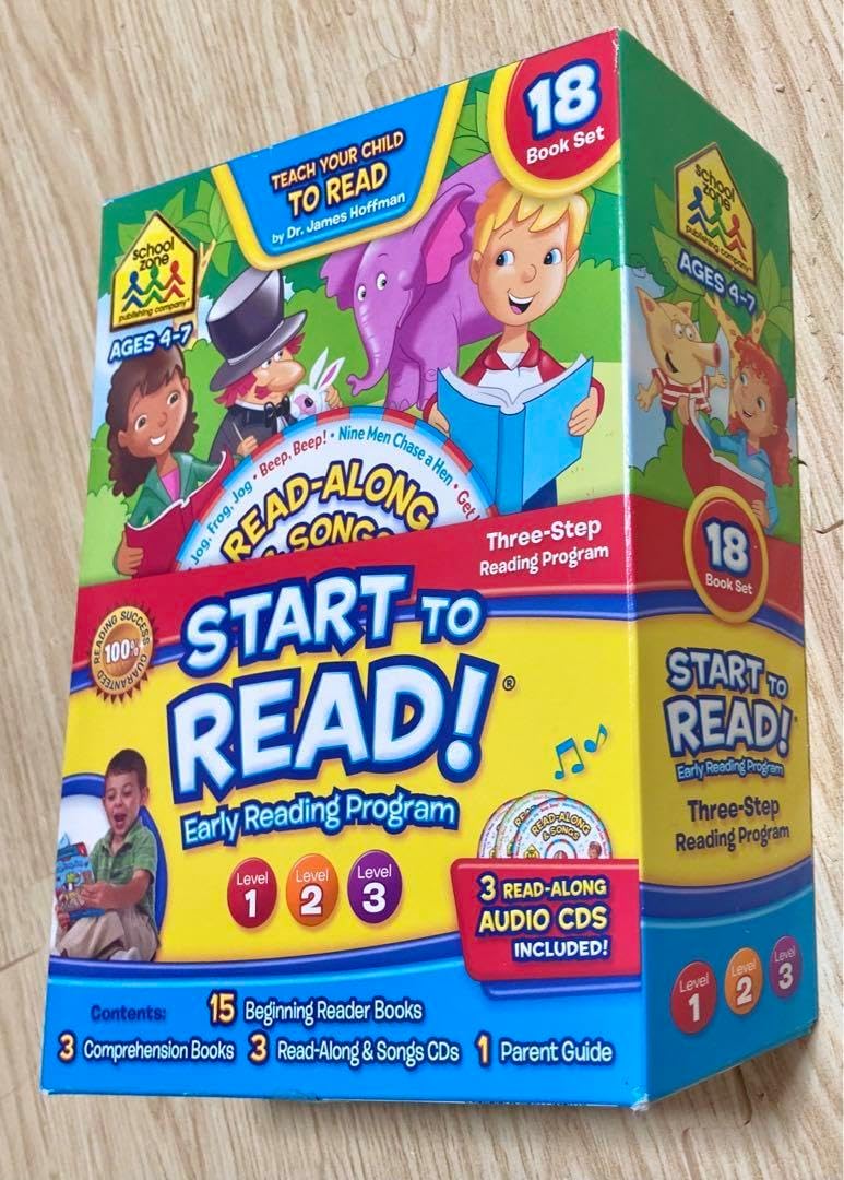 【希少】3-step Reading Program (18-Book Set) 希少】3-step Reading Program (18-Book Set) 希少】3-step Reading