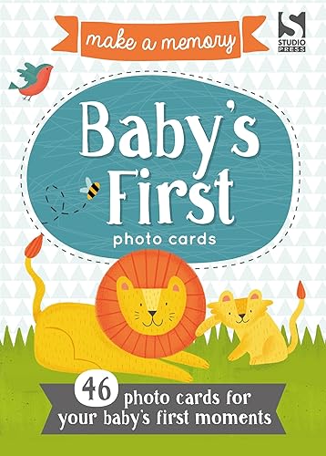 Make a Memory Baby's First Photo Cards: Make a moment into a memory to keep forever.: 46 Photo Cards for Your Baby's First Moment