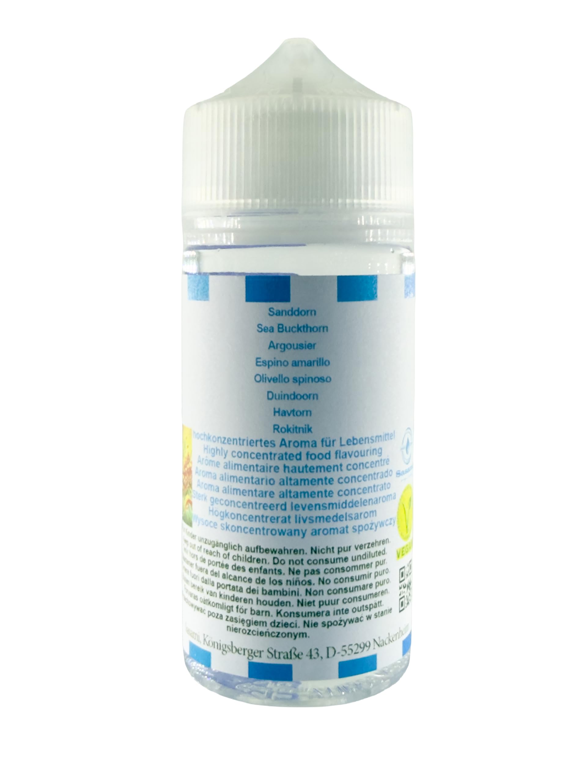 Rokitnik aromat koncentrat – Wegański – Sasami – 100ml