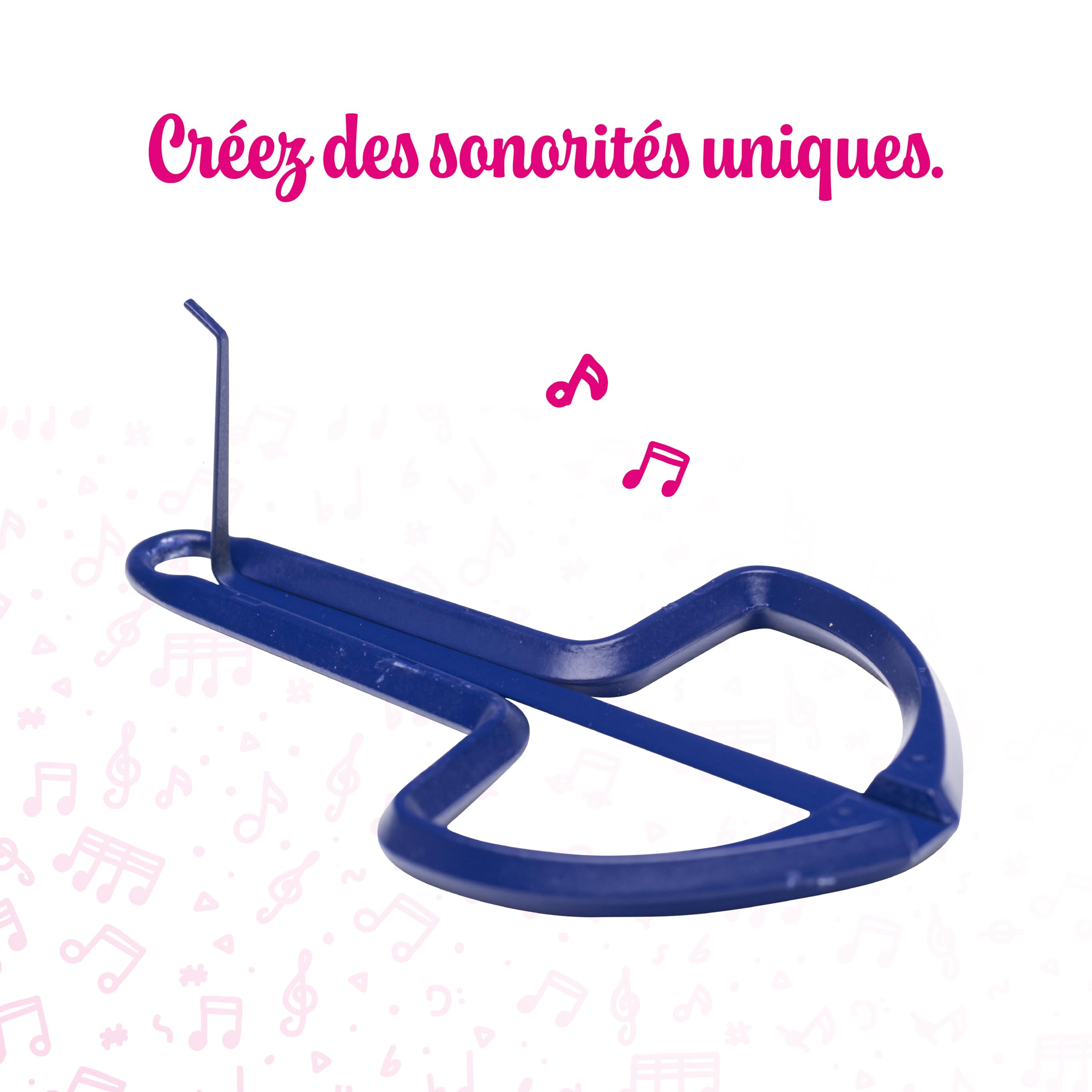 Fuzeau – Guimbarde Métal 8 cm - Enfants Dès 6 Ans – Instrument À Vibration À Mettre En Bouche – Sons Originaux Et Expressifs – Qualité Sonore Optimale – Éveil Musical Ludique – Réf. 4996