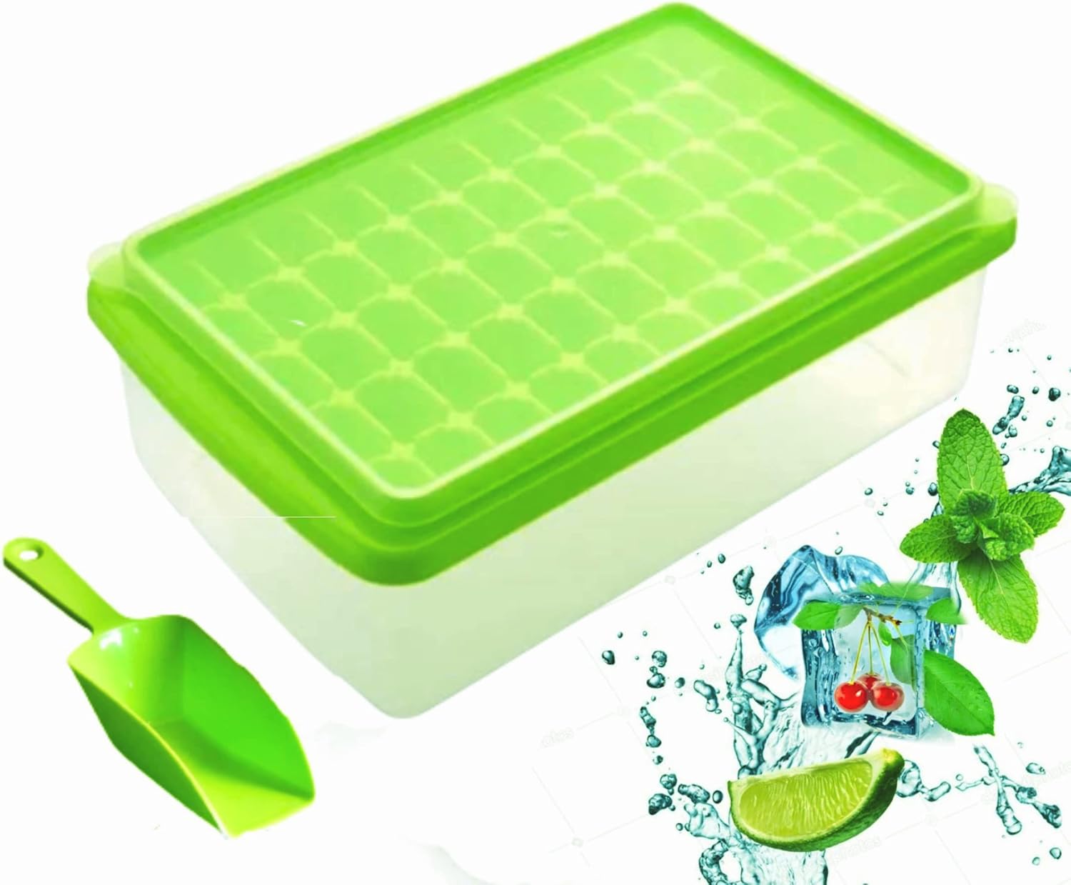 Large Ice Cube Mold, Ice Cube Tray for Freezer, Sphere Ice