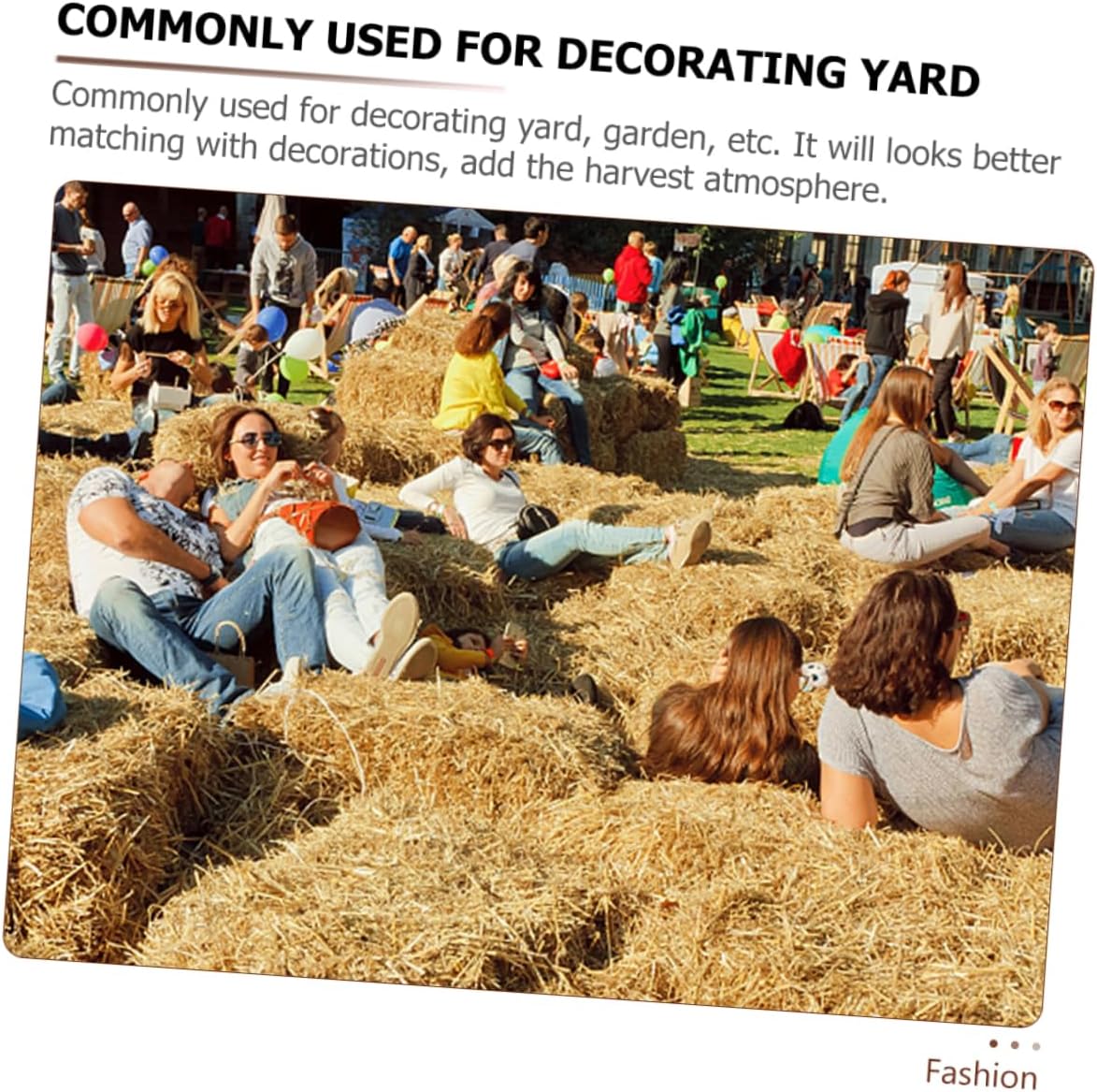 Outdoor Haystack Decoration for Garden and Wedding Scene Rustic Straw Stack Props for Photography and Events Unique Natural Look for Outdoor Decor