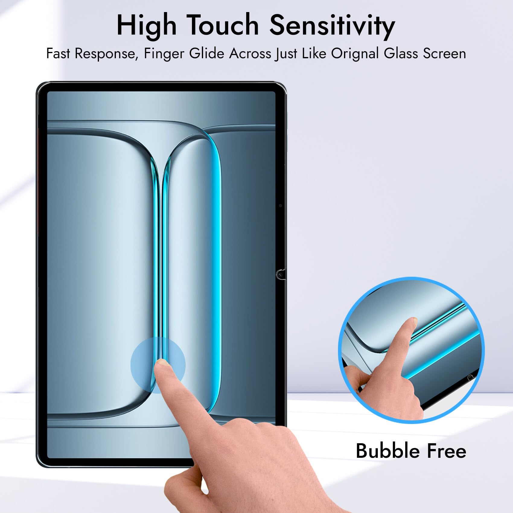 Robustrion Tempered Glass for OnePlus Pad Lite 11" Screen Protector, 1 Pack — Amazon image 6