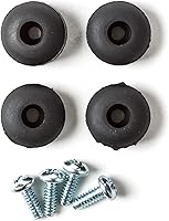 Vista 3 de Dunlop ECB151 pies de caucho con tornillos, 4 por bolsa