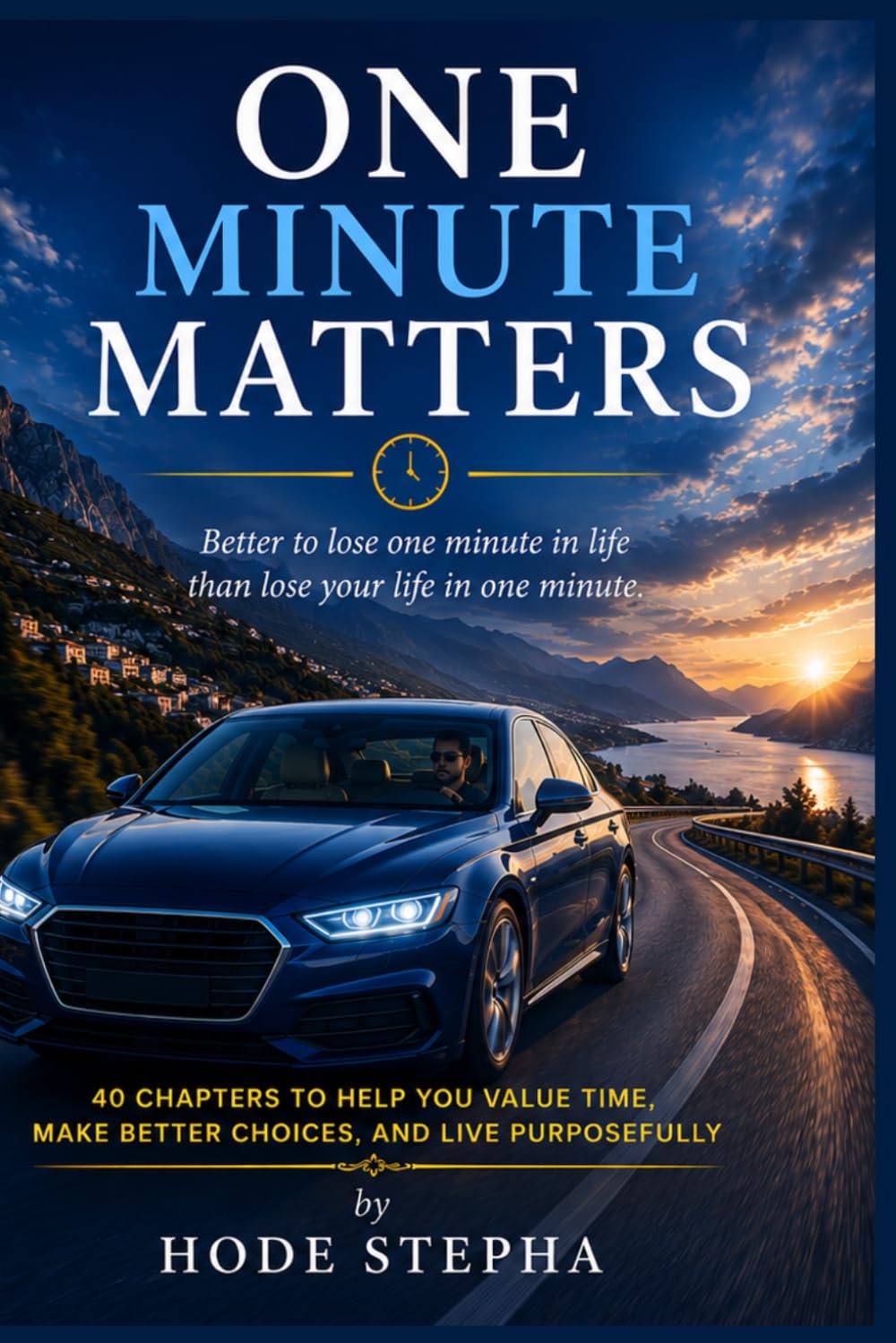 One Minute Matters: Better to lose one minute in life than lose your life in one minute.