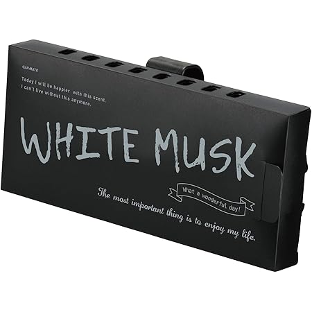 Amazon カーメイト 車用 消臭芳香剤 サイ サンバイザー取付 ホワイトムスク G1571 車 バイク 車 バイク