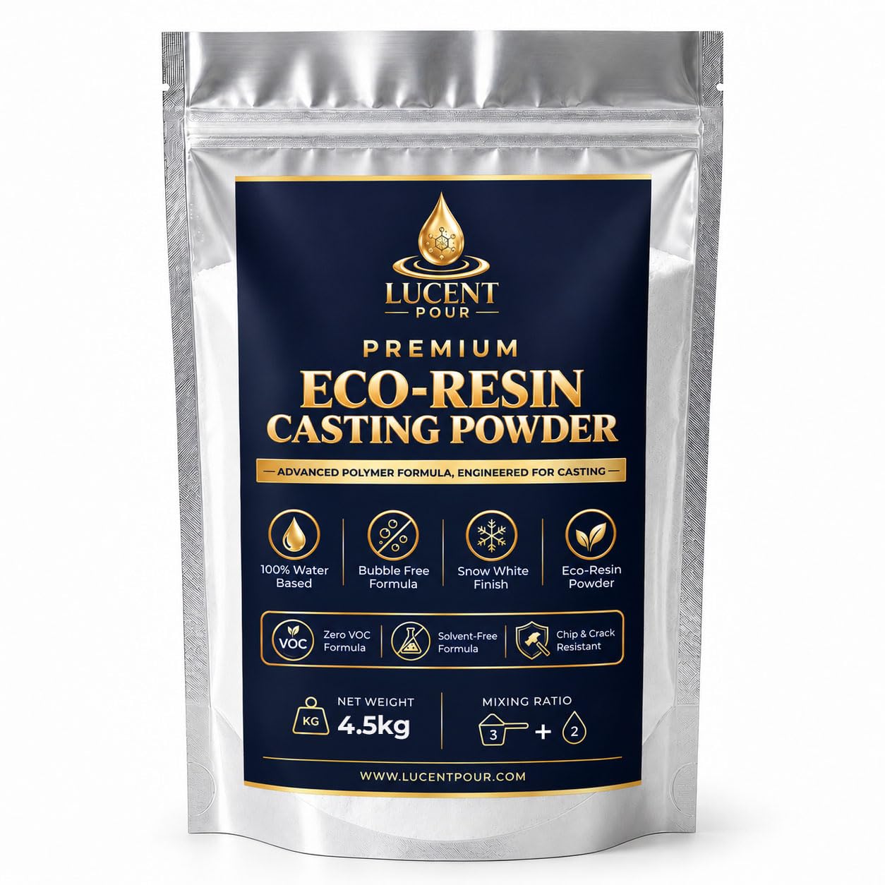 Premium Eco-Resin Casting Powder - Smooth Finish -11