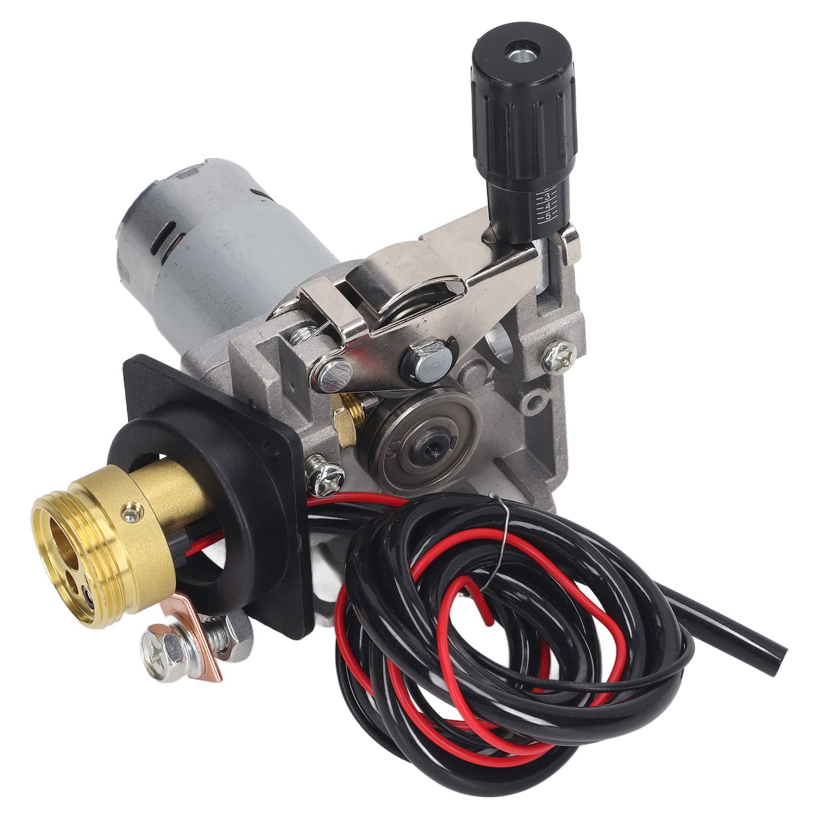 Wire Feed Machine, DC24V 25W Wire Feed Motor Welding Machine Wire Feeder with 2 to 18m per Minute Wire Feeding Speed for V Slot and K, Welding Wire