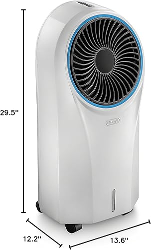 Miniatura 7 de De'Longhi America America - Enfriador evaporativo portátil, color blanco