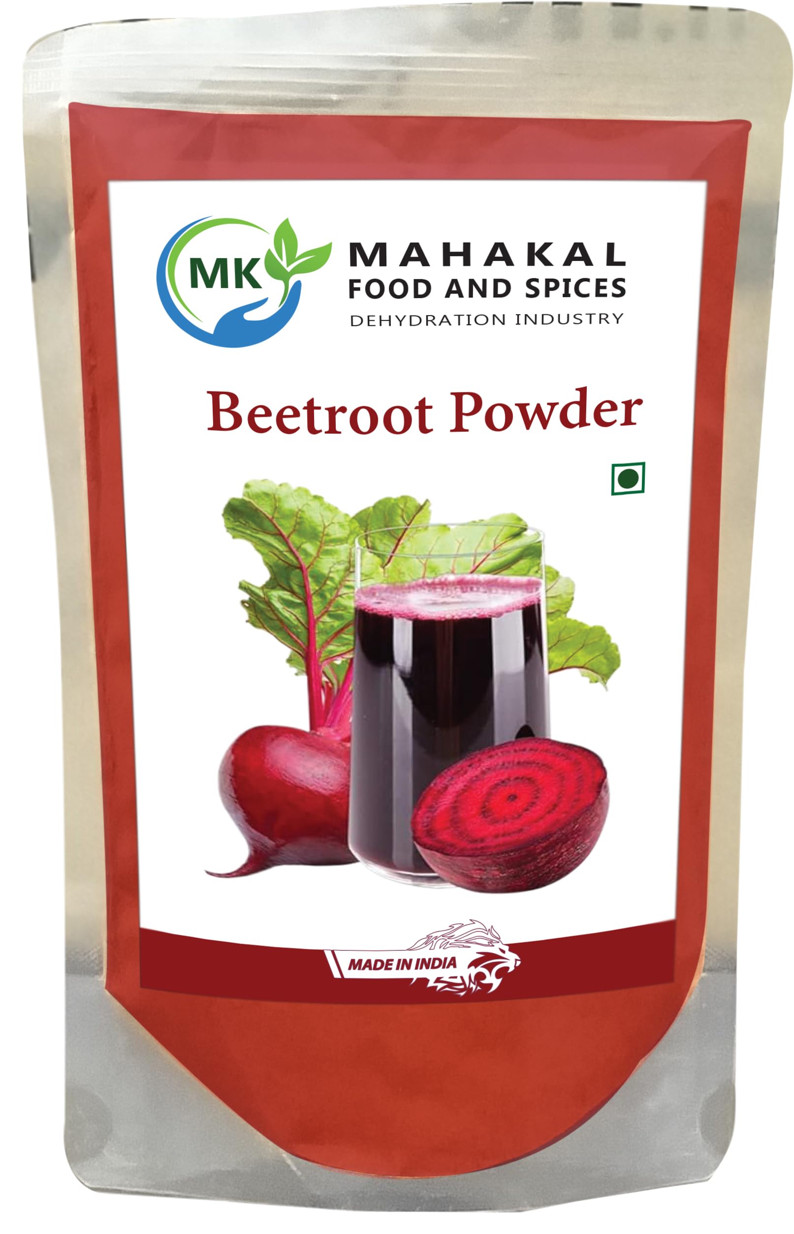 Mahakal Food And Spices Beetroot Powder 2 x 100 For Face, Skin & Hair | 100% Pure & High Natural Antioxidants | Boost Energy | Additive Free Pack of 200 gm