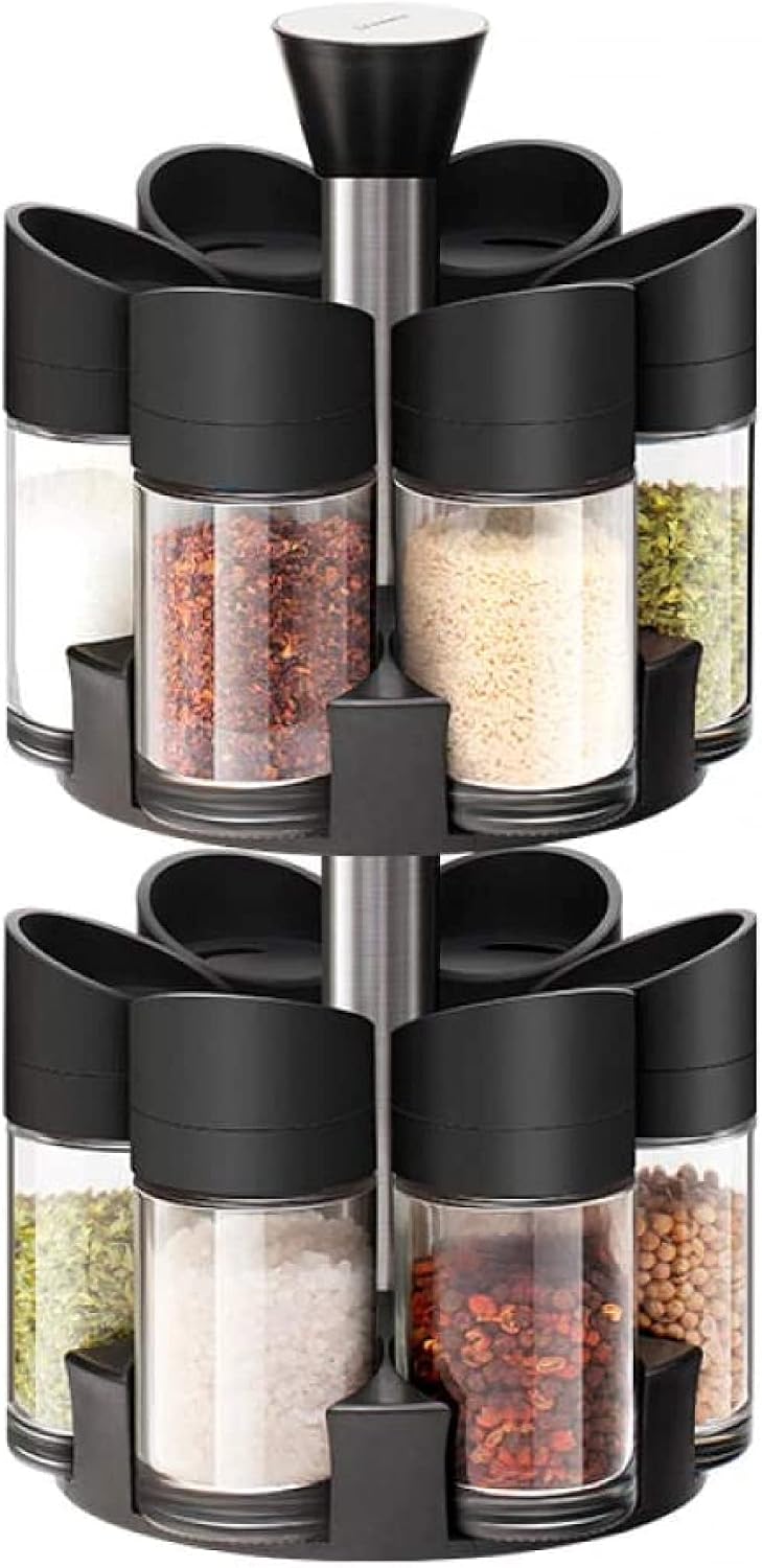 Peppers Container Rack Amazon.com: YRHH Pepper Box Kitchen Spice Storage Rack Seasoning ...