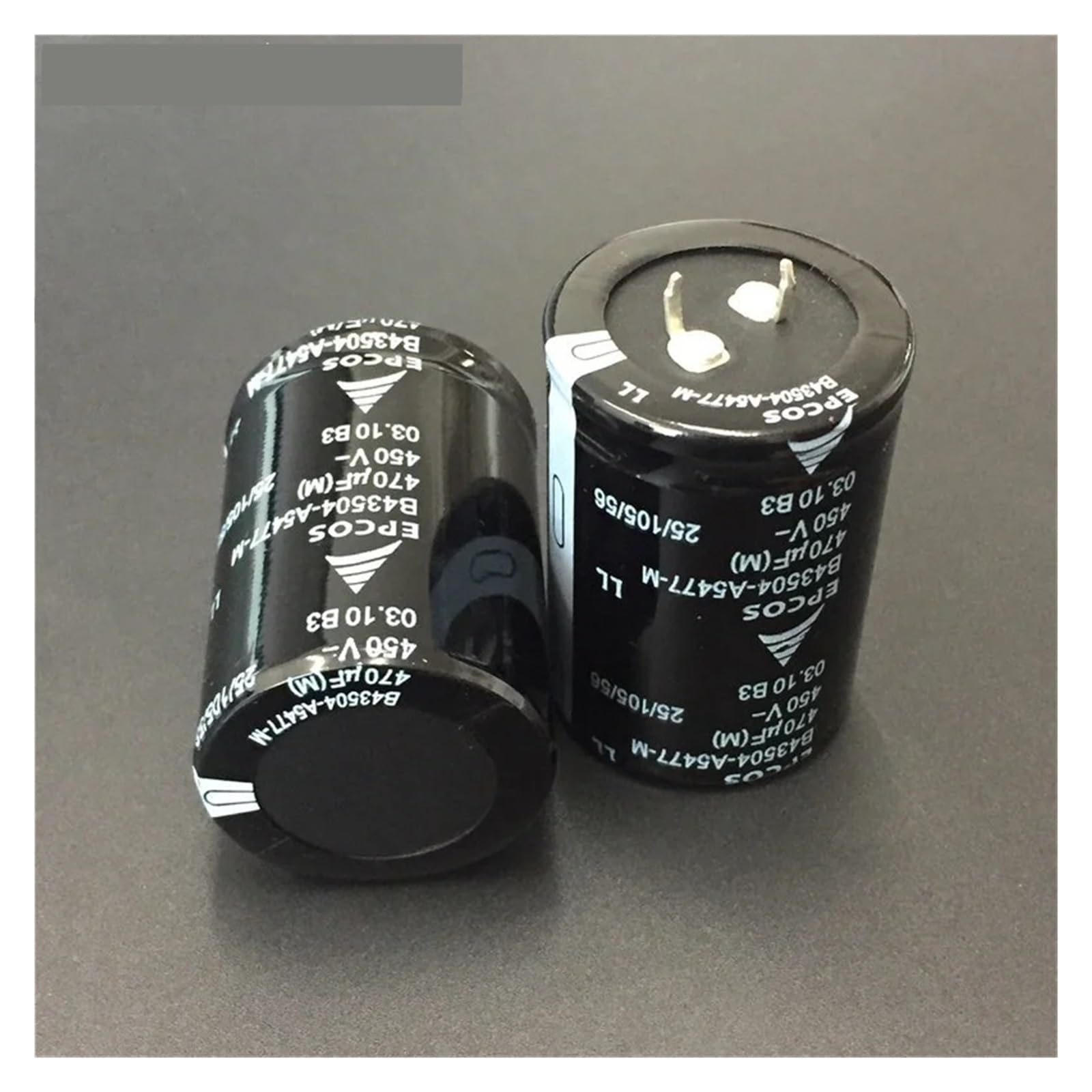ICXLPMC 2pcs 470uF 450V470UF 35x50mm 450V470uF Low Long Life PSU Aluminum Electrolytic capacitor
