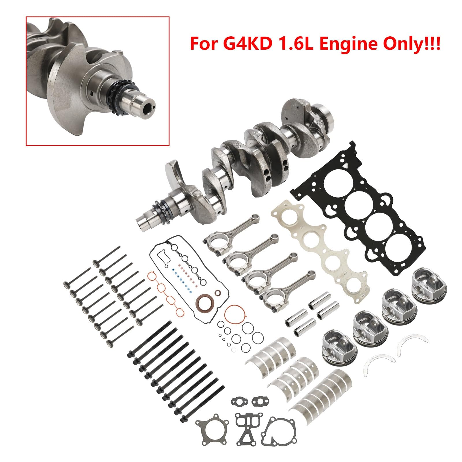Do Hyundai 1.6L 231102B610 G4FD korbowód łożysko korbowodu