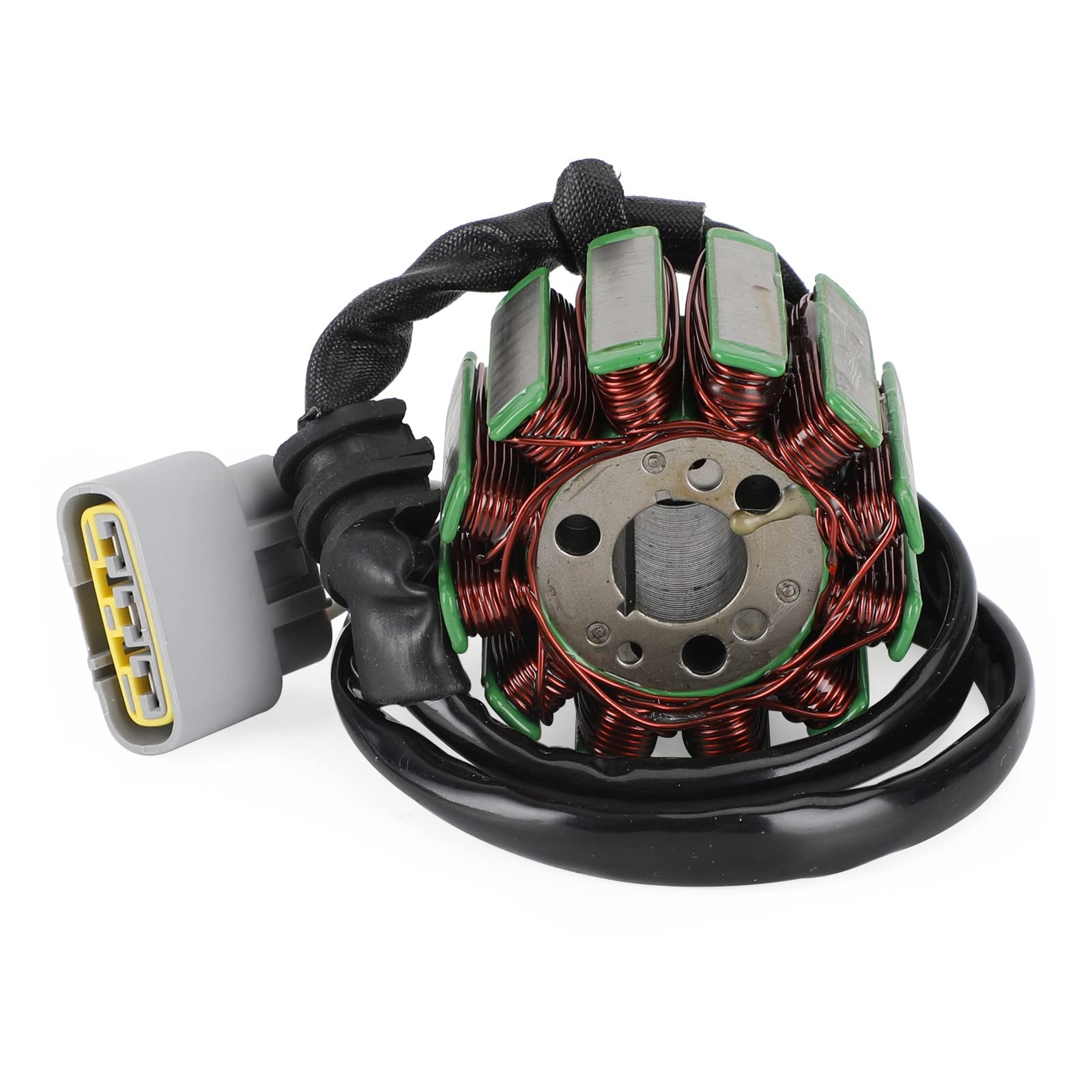 Topteng Stator+Flywheel+Regulator Kit Assy für Yamaha YZF R1 2004-2008, R1S 2006, FZ1 FZ1-N FAZER Naked 2006-2012, FZ1-S FAZER S-Type 2006-2015, FZ8-N Naked 2011-2015, FZ8-S FAZER 2011-2015