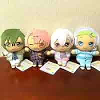 新品★アイナナ【IDOLISH7】おすわりぬいぐるみ★4点セット 新品☆アイナナ【IDOLISH7】おすわりぬいぐるみ☆4点セット