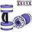 Water Weights Aquatic Exercise Equipment: Sportneer Lightweight Aqua Dumbbell 1 Pair EVA Foam Pool Weights for Water Fitness Equipment With Easy Handle Strip for Water Aerobics Weight Loss Purple XL