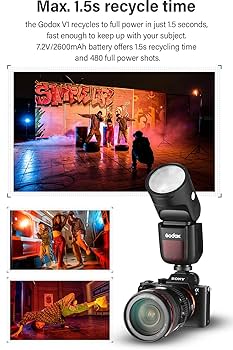 Canon - 【新品未使用】GODOX V1C Canon EOS用 + AK-R1 Godox V1 Flash | Pergear High quality Camera Lighting