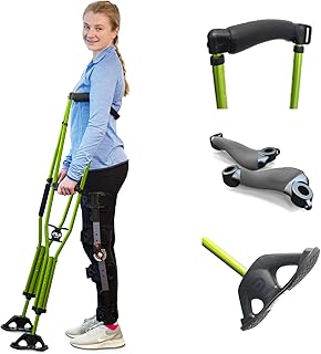 Dynamo Sport Swings Lightweight Crutches Are The Best For Recovery. Big Shock-Resistant Grippy Feet Give You Confidence & ...