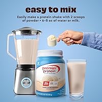 Vista 6 de Premier Protein - Proteína en polvo sabor café, NA, 1