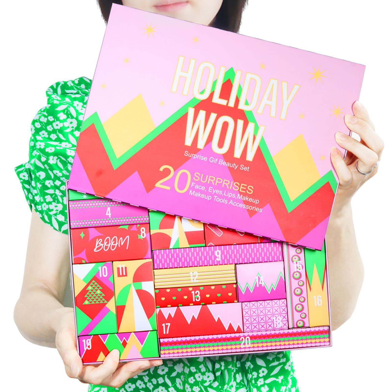 MKNZOMEMake-Up Box Set, Professional Cosmetic Makeup Set with Eyeshadow, Lip Gloss, Blush, Concealer, etc., Multifunctional Cosmetic Products Set for Teenage Girls Women #1