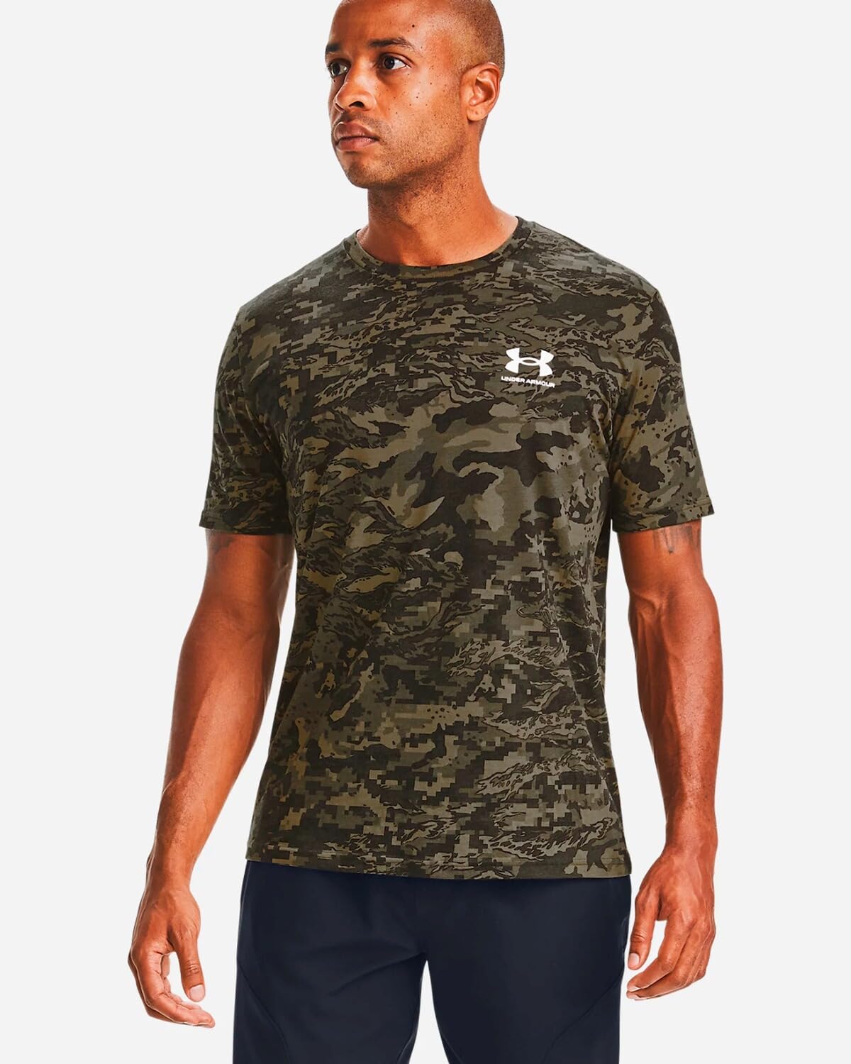 Under Armour ABC Camo Short-Sleeve T-Shirt Camiseta Hombre (Pack de 1)