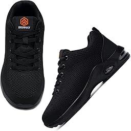 DYKHMILY Chaussures de Sécurité Hommes Femmes Légère Chaussures de Travail Confortable Basket de Securite Embout Acier Chaussures Chantiers Industrie Amorti Respirante