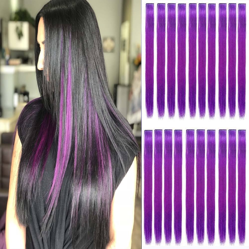 Top 127 + Heat resistant synthetic hair extensions