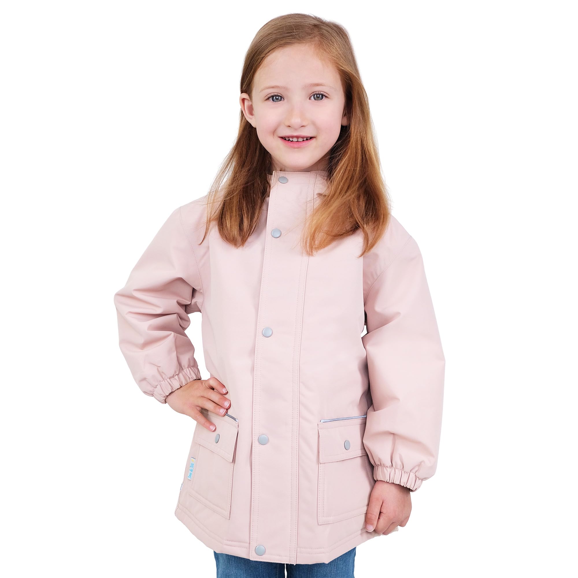 JAN &amp; JUL Waterproof Cozy-Dry Rain Jacket for Kids