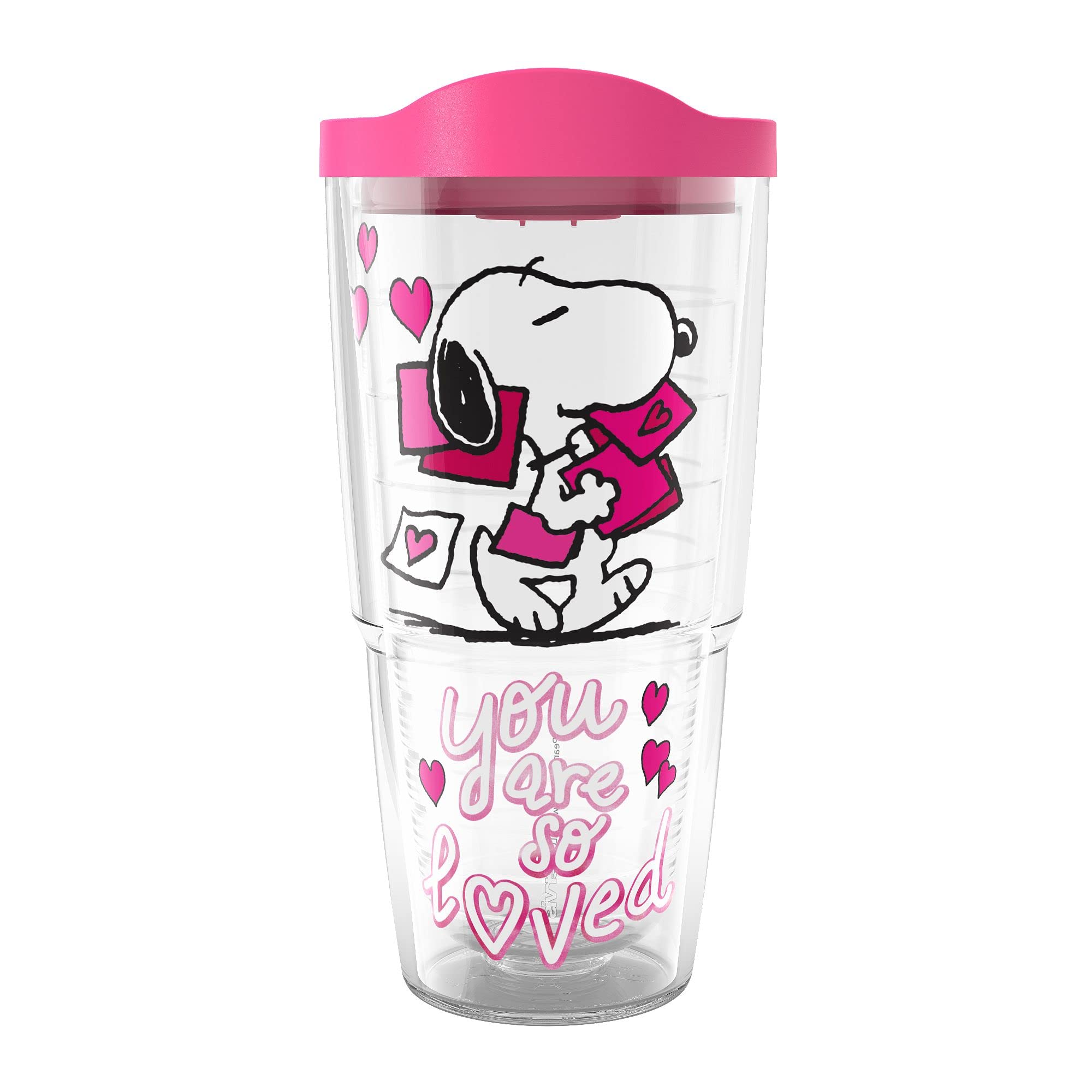 Aazon.co: Tervis Peanuts - Snoopy Valentine's Hugs ade in USA Double