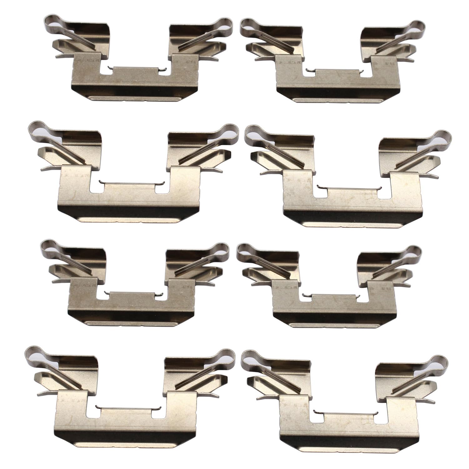 2 SET SHLPDFM Rear Brake Pad Fitting Kit Anti-rattle Clip Pad Shims LX0354, MBA1298, 109-1298 Fits For Ford Mondeo Mk3 2003-2007