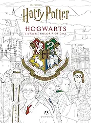 Harry Potter Casas de Hogwart: Livro de Colorir Oficial