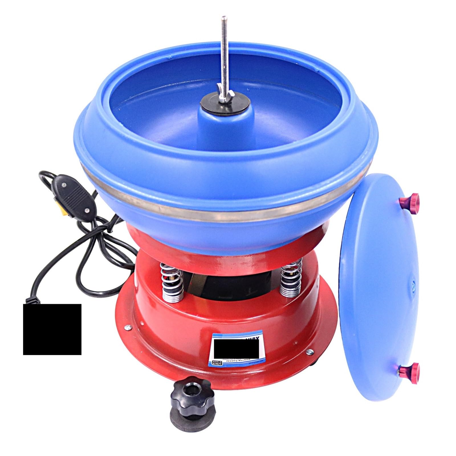 Tischschleifer, Vibrations-Trommelpoliermaschine for Polieren von Schmuck, Metall, Jade, Achat und Edelsteinen – Hochfrequenz-Präzisionswerkzeug