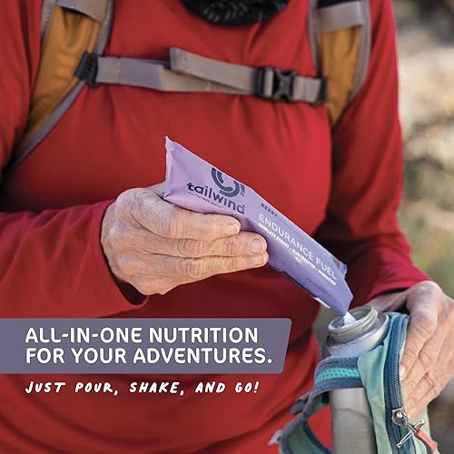 Miniatura 6 de Tailwind Nutrition Endurance Fuel, mezcla de bebida de hidratación con electrolitos, sin OMG, libre de soja, lácteos y gluten, vegano, bayas,